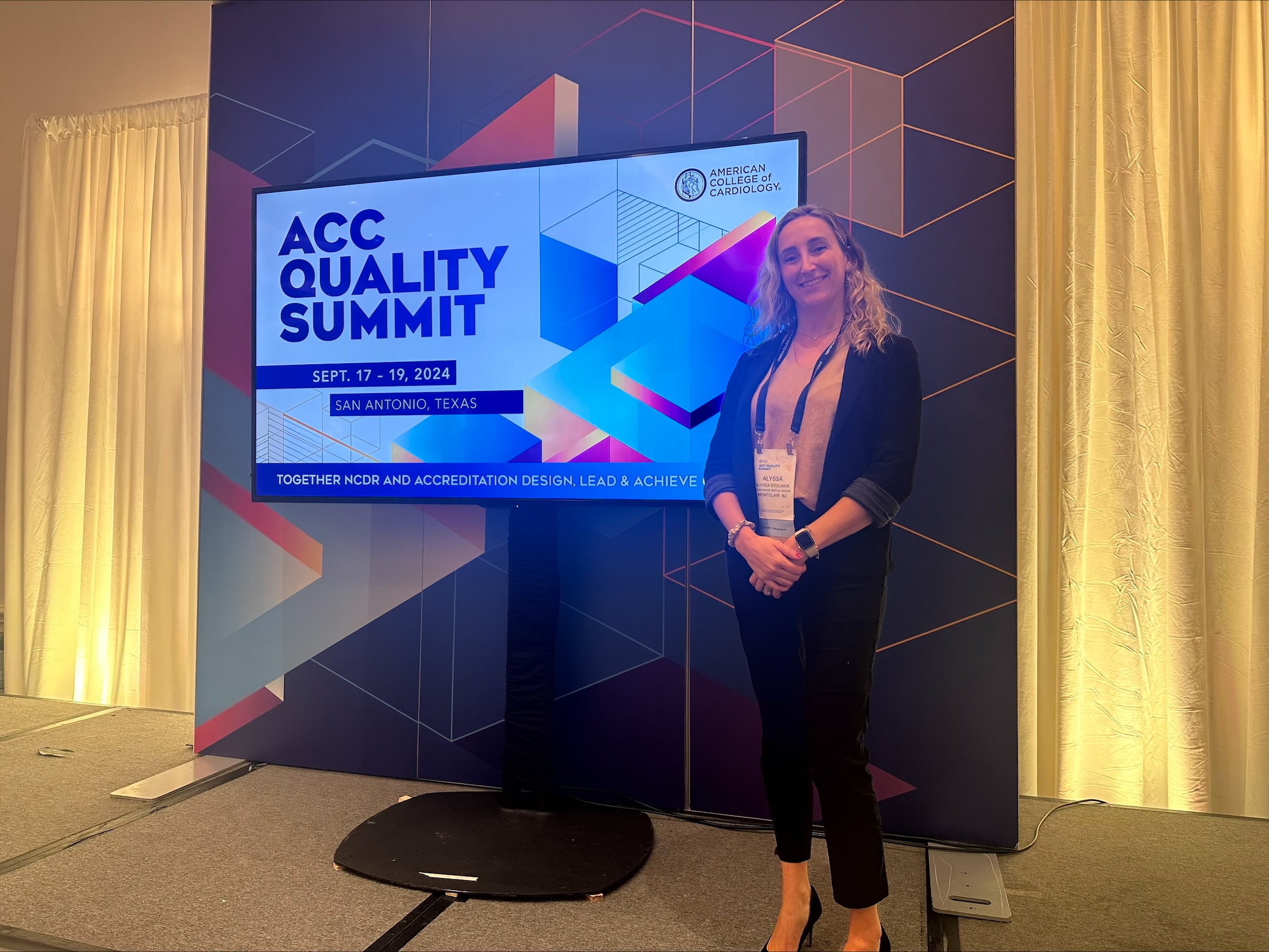 Hackensack Meridian Mountainside Medical Center Nurse Wins Research Award at ACC Quality Summit